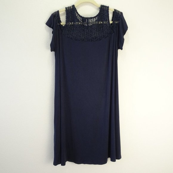 New Directions Blue Dress XL - Picture 4 of 7